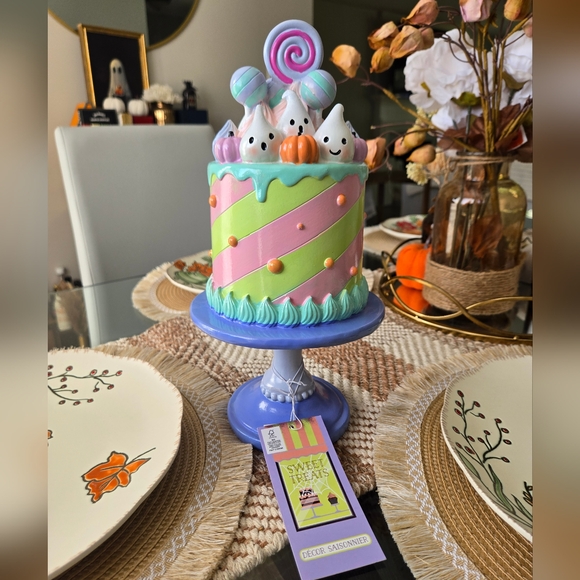 Other - Halloween Cake Stand - Multicolor,.cute Ghosts, Desserts